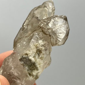 Smoky Elestial Scepter Quartz, Brazil
