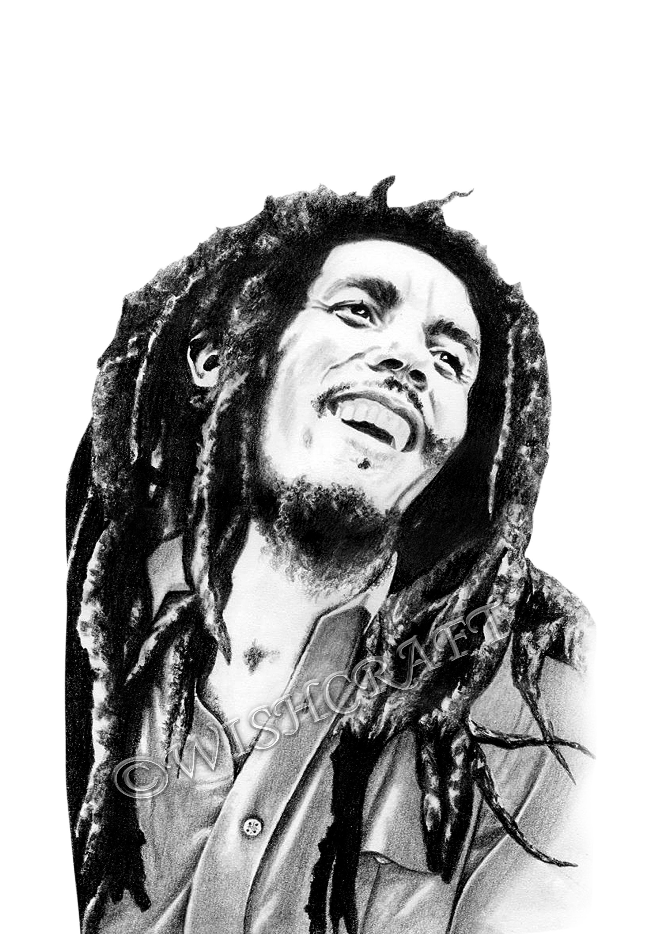 絵画 BOB MARLEY  97x130cm 絵画 BOB MARLEY 97x130cm ▷ Bob Marley by PyB, 2024