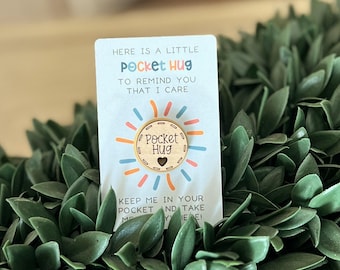 Pocket Hug Keepsake for Encouragement: Thinking of You Gift,  Small Comfort Token