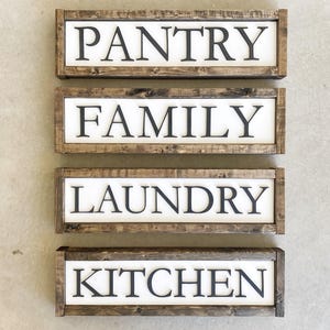 Rustic Bathroom Sign: 3D Laser Cut Letters, Farmhouse Decor afbeelding 6