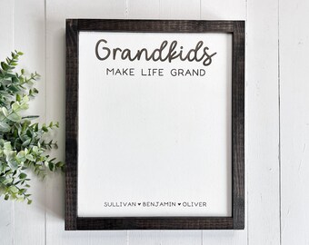 アート・デザイン・音楽 Meine Grosseltern / My Grandparents Gift for Grandparents, Handprint Art for Your Toddler