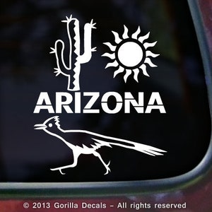 ARIZONA STATE Phoenix Tucson I Love Native Pride Desert Native Vinyl Decal Sticker