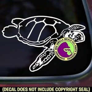 ZEE SCHILDPAD Ocean Love Save Vinyl Decal Sticker