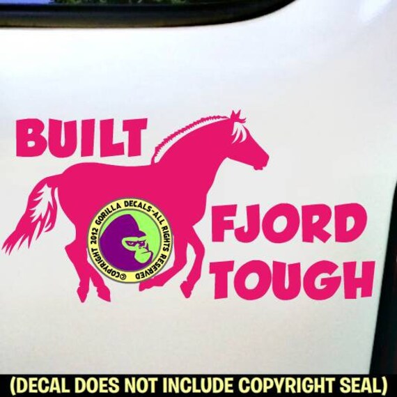 PEACE LOVE HORSE Equine Rider Pony Laptop Car Window Sign ...