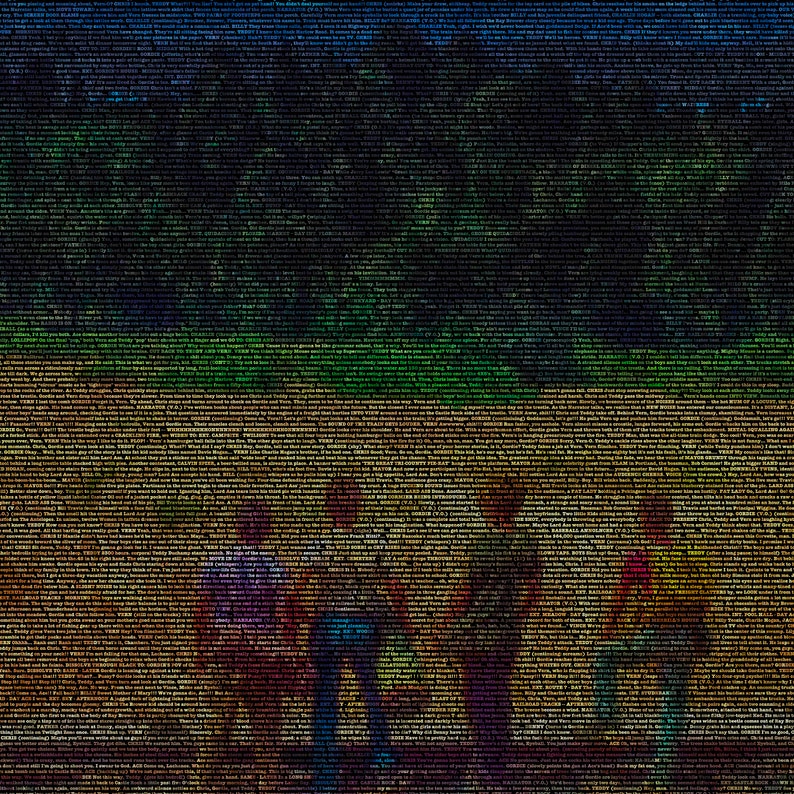 Stand by Me Movie Poster Landscape Typographic Script Etsy