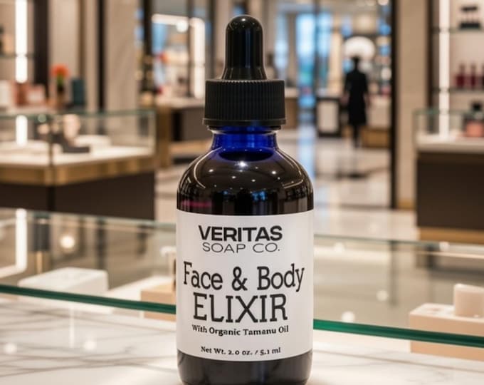 Tamanu FACE & BODY ELIXIR – Vegan Hempseed Oil for Acne and Scars