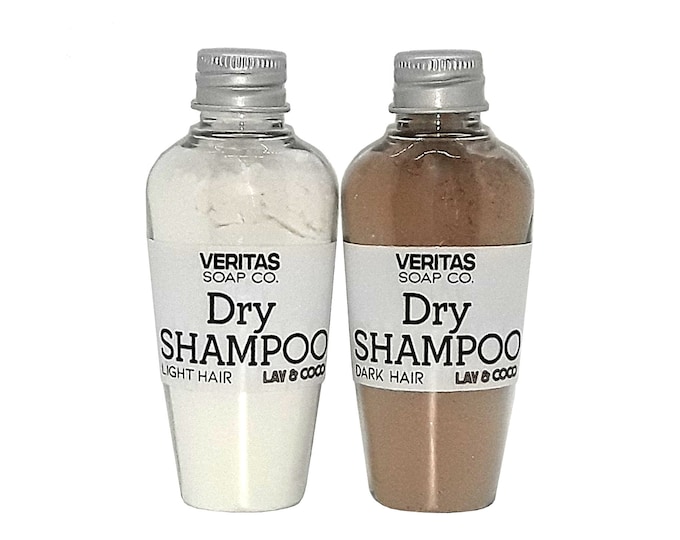 DRY SHAMPOO - For Light & Dark Hair / Vegan /