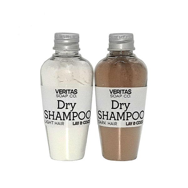 DRY SHAMPOO - For Light & Dark Hair / Vegan /