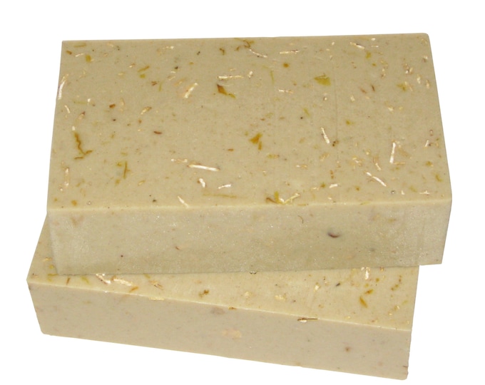 Sandstone Soap - The GROOVY Bar - True Grit w/ Oats, Mushrooms, Pumice, Patchouli, Citrus & Calendula | Vegan | Exfoliate | Scrubbing Soap