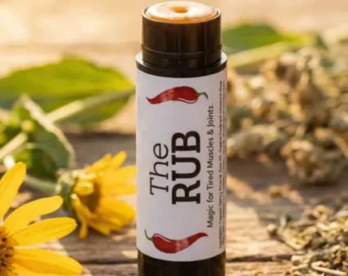 Ghost Pepper and Menthol Muscle Rub – Arnica & Turmeric, Hot/Cold Relief