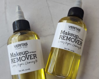 MAKEUP REMOVER - A Lovely Blend of Organic Oils to Help Remove Long Wearing & Waterproof Makeup / Vegan / 24 hour Makeup / Cleansing Oil