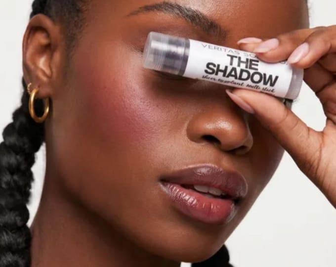 Sheer Dark Black/Eggplant - THE SHADOW Multi Stick- Cream Makeup - Vegan / Makeup / Lipstick / Eye Gloss / Cream Blush / Goth / Steampunk