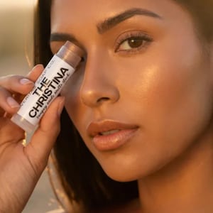 Honey Bronze/Brown Shimmer - THE CHRISTINA Multi Stick – Vegan Cream Makeup, Bronzer