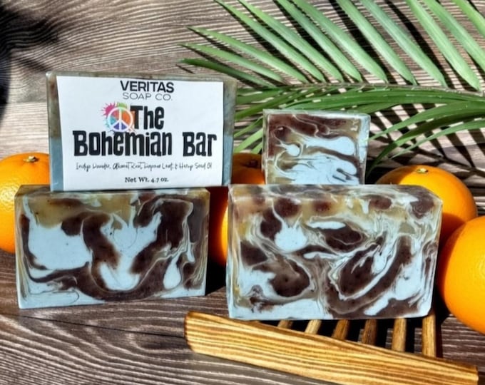 Patchouli Orange Essential Oil Soap - Vegan Bohemian Bar