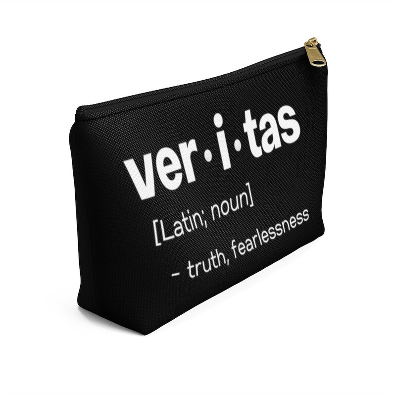 VERITAS DEFINITION Accessory Bag Truth Tech Dad Makeup Etsy