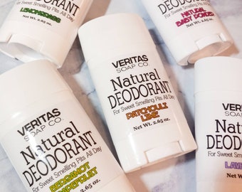 VERITAS DEO STICK - To De-Funk and De-Skunk! With Organic and Natural Ingredients / No Synthetics / No Parabens / Non Nano / Unisex / Teens