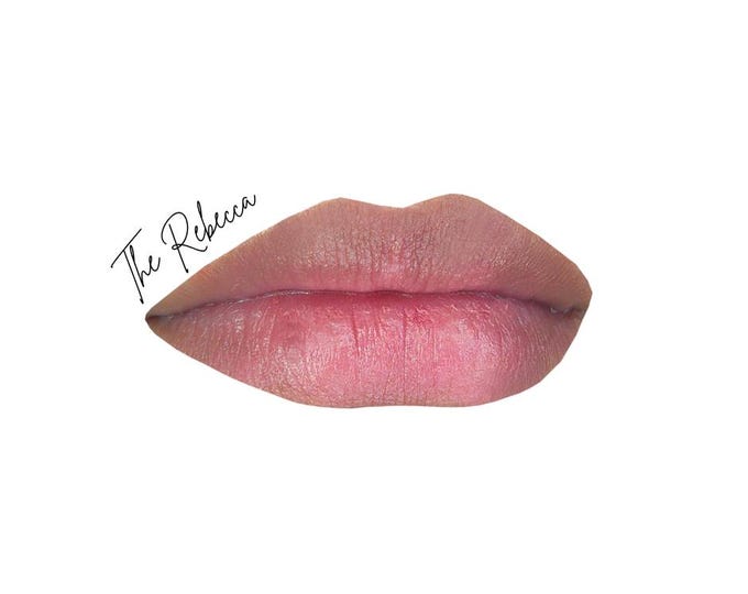 Sheer Nude Rose - THE REBECCA Multi Stick - Cream Makeup - Vegan Lipstick, Eye Gloss, Cream Blush, Natural Color