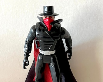 Vintage 1994 90's Kenner The Shadow movie action figure Lightning Draw Advance 5"