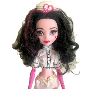Monster High Shriekwrecked Draculaura goth doll redressed