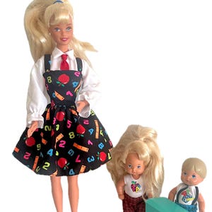 vintage 1995 Mattel Teacher Barbie, salle de classe pour tout-petits, garçons et filles