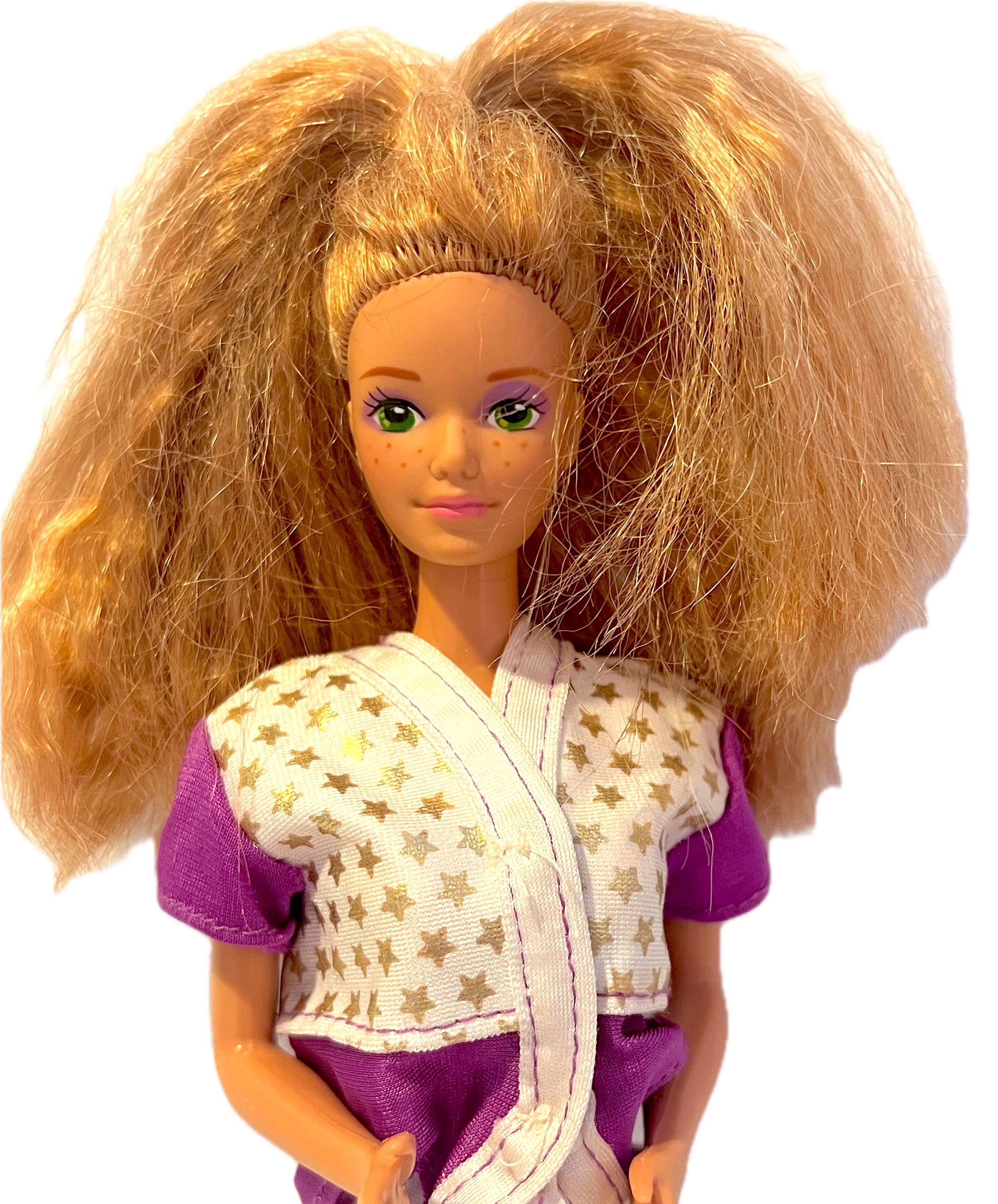 Vintage 1989 80's Mattel Barbie and the All Stars Midge Softball