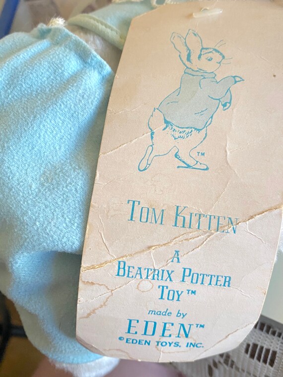beatrix potter tom kitten stuffed animal