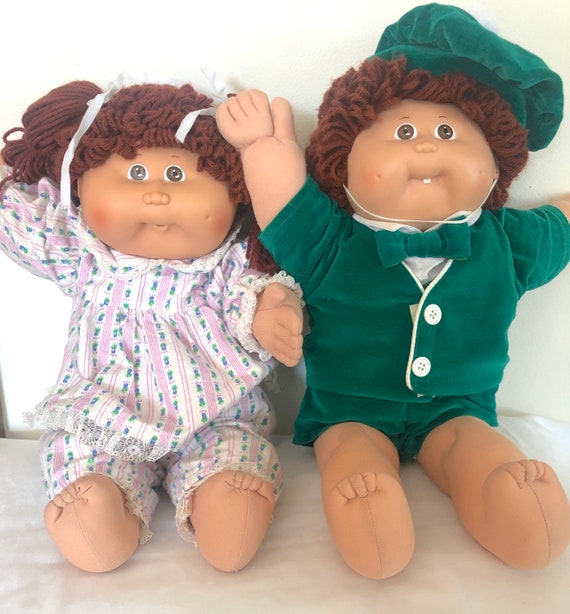 cabbage patch twins boy and girl