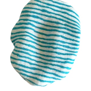 Vintage 1985 80&#39;s Hasbro Jerrica Jem & the Holograms blue doll hat cap beret