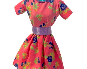 Tenue Barbie Mattel 'Robe Tahiti' De 1992 - N°1217 - Occasion