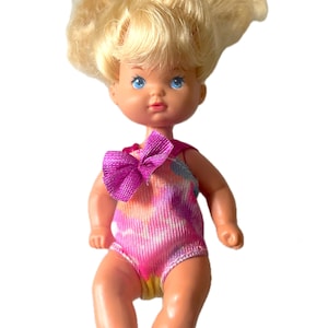 Poupée de famille Mattel, bébé, bambin, coeur, vintage des années 1990