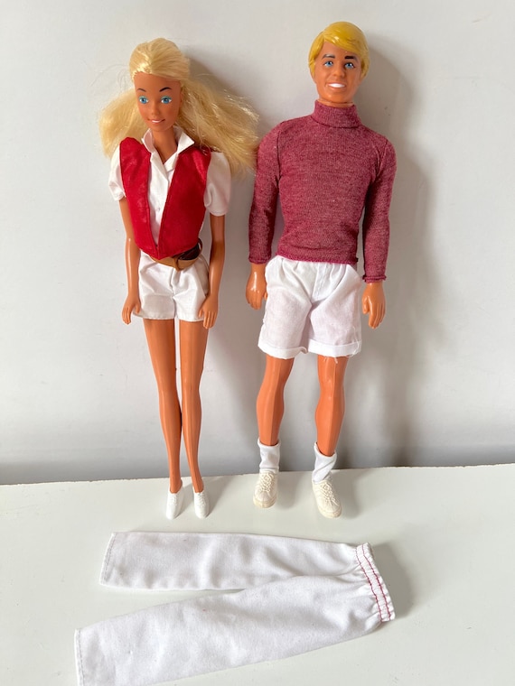 voor Aap Verdeel Vintage 1983 80's Mattel Barbie & Ken Campin' Out Set - Etsy