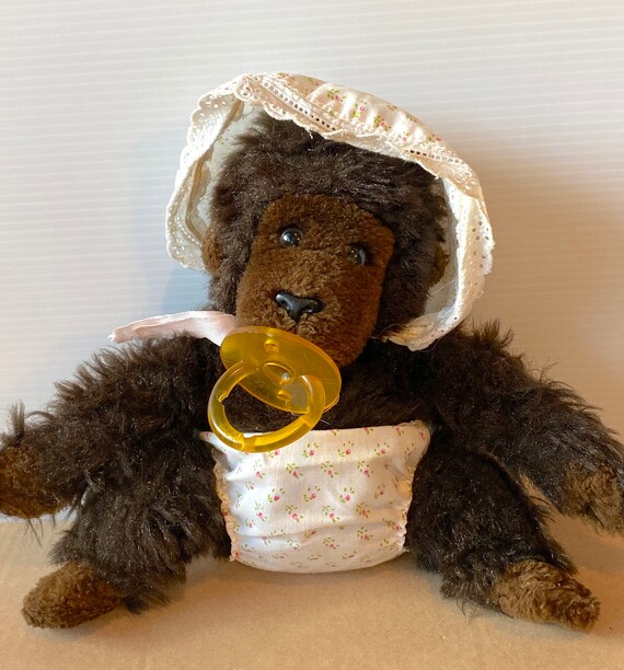 stuffed monkey from the 80's