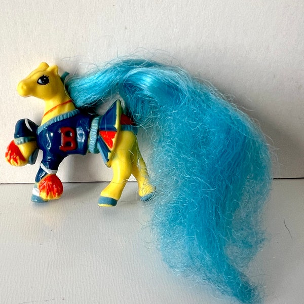 Vintage 1988 80's MTC Little Beauties petite pony POM POM See Desc