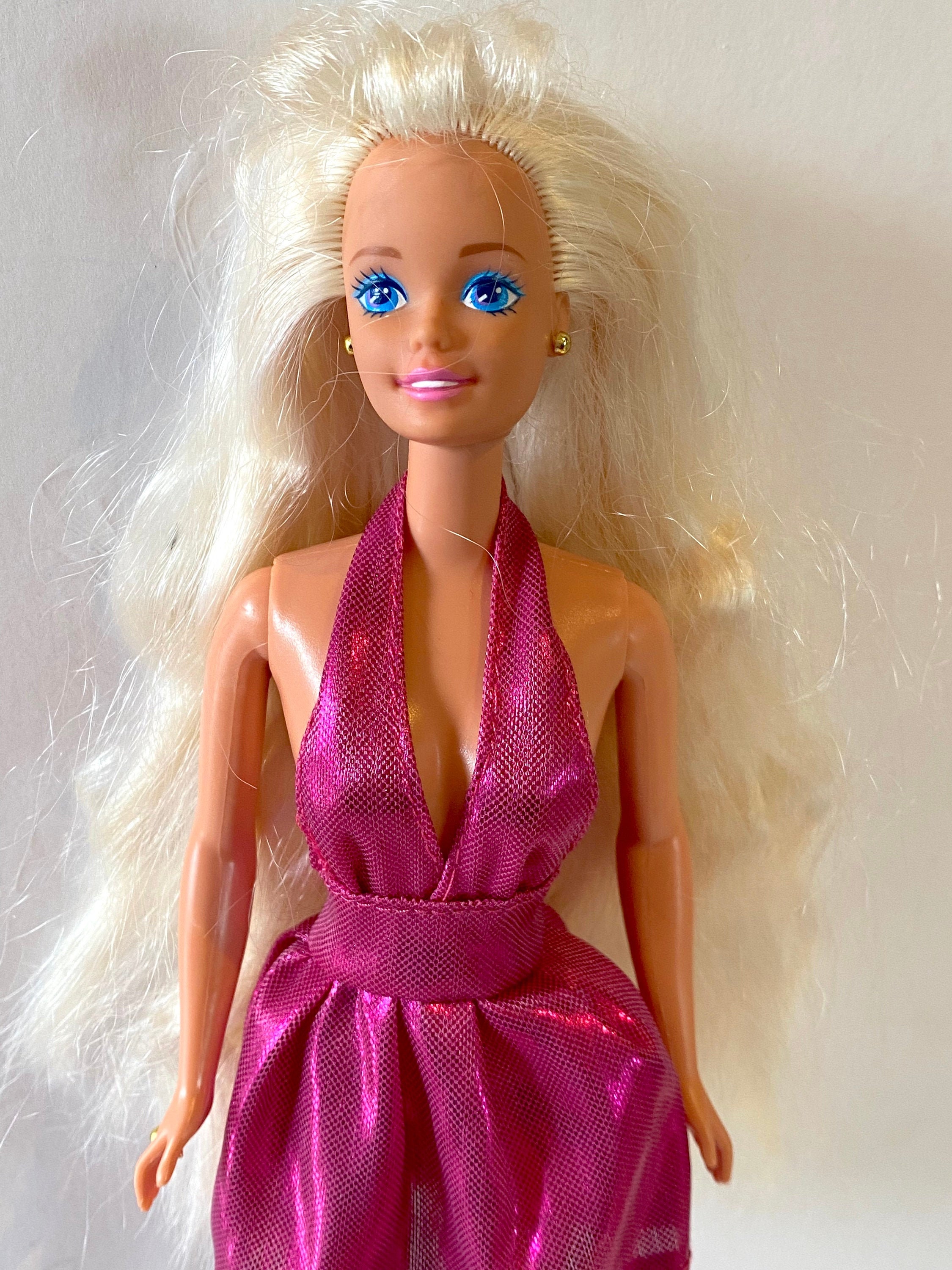 Vintage 1990's Mattel blonde Barbie doll super long hair | Etsy