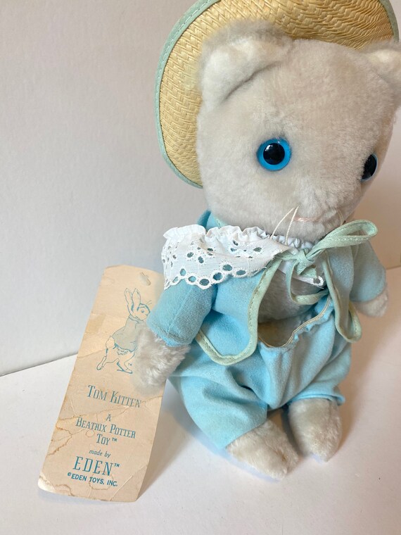 beatrix potter tom kitten stuffed animal