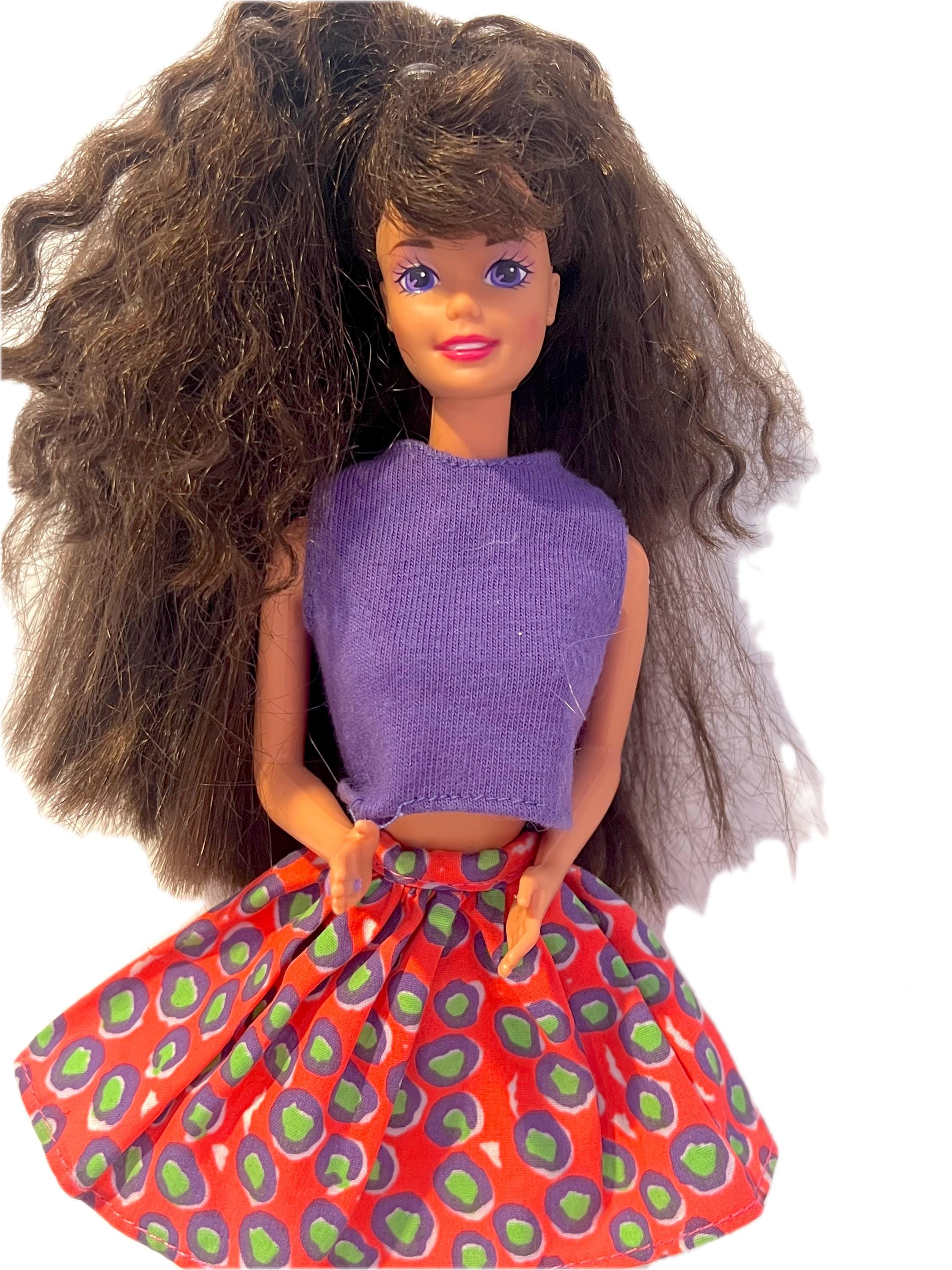 Vintage 1993 90's Mattel Paint 'N Dazzle Brunette Teresa Doll