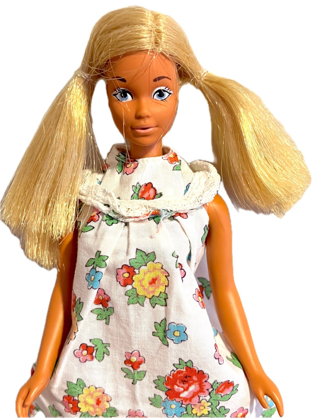 Vintage 1972 70's Sunset Malibu PJ Barbie Doll Steffie Face