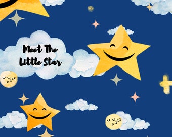 NightTime Story Ebook-Meet the little star/kids stories ebook/kids stories, story ebook/bedtime toddler story books/Digital bedtime story