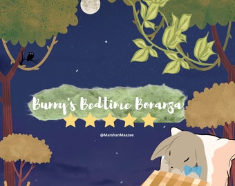 Ebook-Bunny's Bedtime Bonanza/Kids stories ebook/Kids stories/Story ebook/Instant Download/Printable Sheets