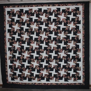 Quilt, King Size with Arrow Pattern