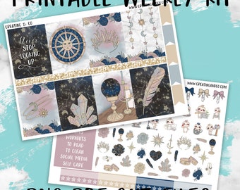 Zodiac - Printable Planner Stickers