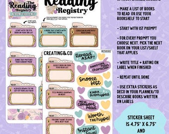 Leesregister / Versla de lijst / Pak je TBR-uitdaging voor decoratief lezen aan - RC503