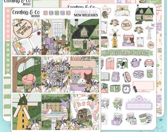 Spring Countryside Vertical Weekly Kit - BK505