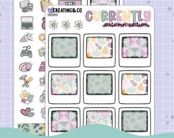 Dragon Harvest Autumn Currently in Life Sticker Sheet Set - SRC024