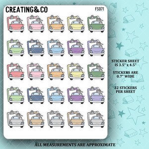 Pegatinas con iconos funcionales para recados - FS071