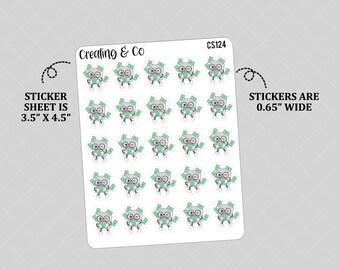 Payday Booksy Character Functional Stickers - CS124