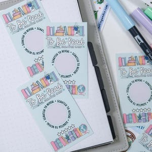 Pack de cartes à gratter TBR To Be Read - TSTBR