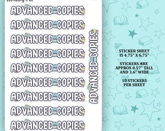 Advanced Copies Bullet Journal Header Functional Sticker Sheet - FX064