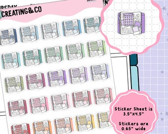 Journal & Stickers Icon Functional Stickers - SBS017