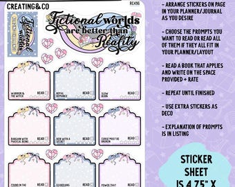 Romantasy Reads Decorative Reading Challenge - RC496